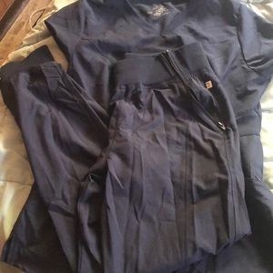 Navy blue Cherokee infinity jogger set